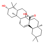 (4aR,6aR,6bR,8aR,10S,12aR,12bR,14bR)-10-hydroxy-2,2,4a,6b,9,9,12a-heptamethyl-2,3,4,4a,5,6,6b,7,8,8a,9,10,11,12,12a,12b,13,14b-octadecahydropicene-6a(1H)-carboxylic acid