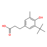 Benzenepropanoic acid, 3-(1,1-dimethylethyl)-4-hydroxy-5-methyl-