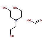 formic acid, compound with 2,2;nitrilotris[ethanol] (1:1)