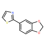 2-(1,3-benzodioxol-5-yl)-1,3-thiazole