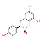 2H-1-Benzopyran-3,5,7-triol,3,4-dihydro-2-(4-hydroxyphenyl)-, (2R,3R)-