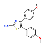 4,5-BIS-(4-METHOXY-PHENYL)-THIAZOL-2-YLAMINE