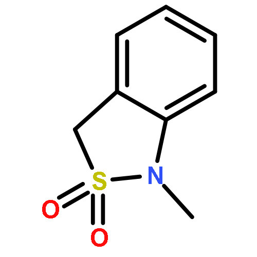 2,1-Benzisothiazole, 1,3-dihydro-1-methyl-, 2,2-dioxide