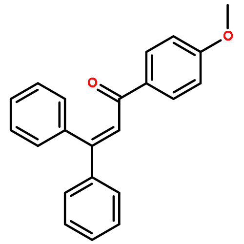 2-Propen-1-one, 1-(4-methoxyphenyl)-3,3-diphenyl-