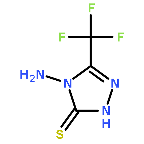 3H-1,2,4-Triazole-3-thione,4-amino-2,4-dihydro-5-(trifluoromethyl)-