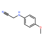 [(4-methoxyphenyl)amino]acetonitrile