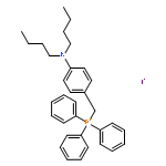 Phosphonium, [[4-(dibutylamino)phenyl]methyl]triphenyl-, iodide