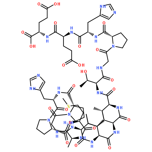 L-Glutamic acid,L-methionyl-L-alanylglycyl-L-prolyl-L-histidyl-L-prolyl-L-valyl-L-isoleucyl-L-valyl-L-isoleucyl-L-threonylglycyl-L-prolyl-L-histidyl-L-a-glutamyl-