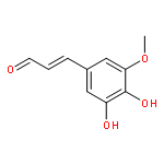 2-Propenal,3-(3,4-dihydroxy-5-methoxyphenyl)-