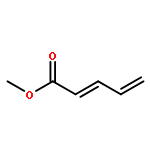 2,4-Pentadienoic acid, methyl ester, (2E)-