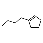 Cyclopentene, 1-butyl-