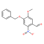 4-(Benzyloxy)-5-methoxy-2-nitrobenzaldehyde