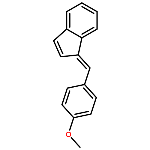 1H-Indene,1-[(4-methoxyphenyl)methylene]-