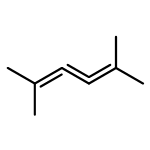 2,3,4-Hexatriene, 2,5-dimethyl-