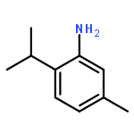 Benzenamine,5-methyl-2-(1-methylethyl)-