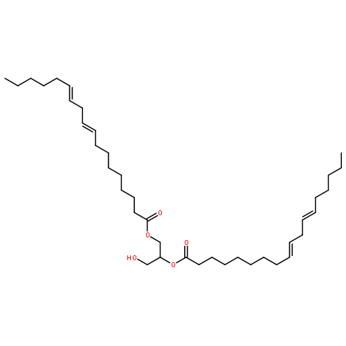 9,12-Octadecadienoicacid (9Z,12Z)-, 1,1'-[1-(hydroxymethyl)-1,2-ethanediyl] ester