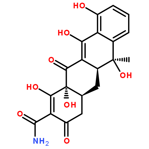 2-Naphthacenecarboxamide,1,4,4a,5,5a,6,11,12a-octahydro-3,6,10,12,12a-pentahydroxy-6-methyl-1,11-dioxo-,(4aS,5aS,6S,12aS)-