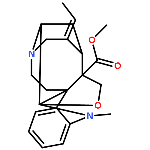 2H,12H-12a,2,7a-(Epoxyethanylylidene)indolo[2,3-a]quinolizine-15-carboxylicacid, 3-ethylidene-1,3,4,6,7,12b-hexahydro-12-methyl-, methyl ester,(2S,3E,7aS,12aS,12bS,15R)- (9CI)