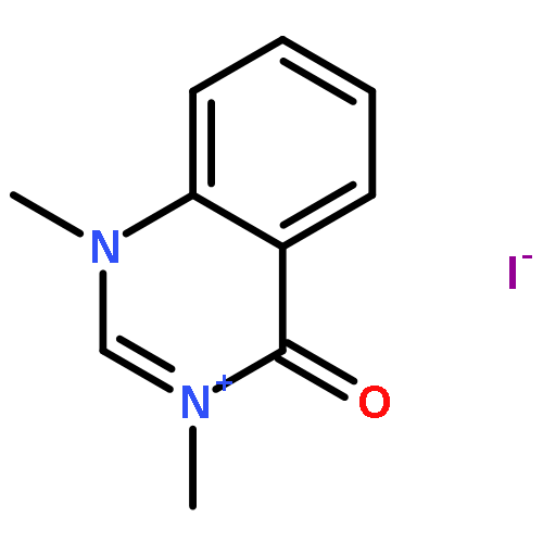 Quinazolinium,1,3-dimethyl-4-oxo-, iodide (1:1)