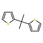 Thiophene, 2,2'-(1-methylethylidene)bis-