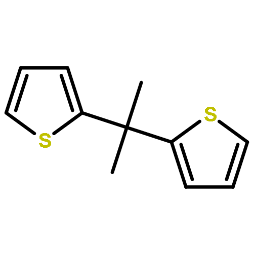 Thiophene, 2,2'-(1-methylethylidene)bis-