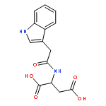 L-Aspartic acid,N-[2-(1H-indol-3-yl)acetyl]-