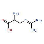 3-[(diaminomethylidene)amino]alanine