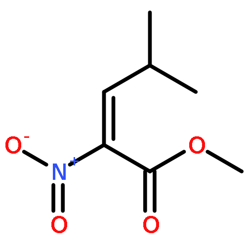 2-Pentenoic acid, 4-methyl-2-nitro-, methyl ester