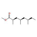 Me ester-(2R,4R,6R)-2,4,6-Trimethyloctanoic acid