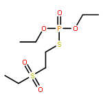 Phosphorothioic acid,O,O-diethyl S-[2-(ethylsulfonyl)ethyl] ester