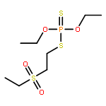 Phosphorodithioic acid,O,O-diethyl S-[2-(ethylsulfonyl)ethyl] ester