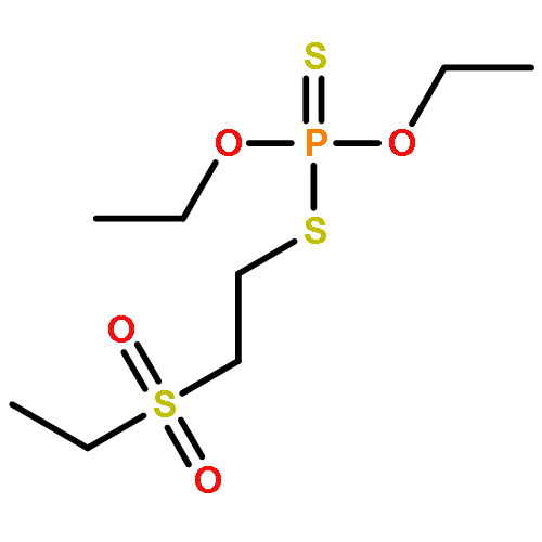 Phosphorodithioic acid,O,O-diethyl S-[2-(ethylsulfonyl)ethyl] ester