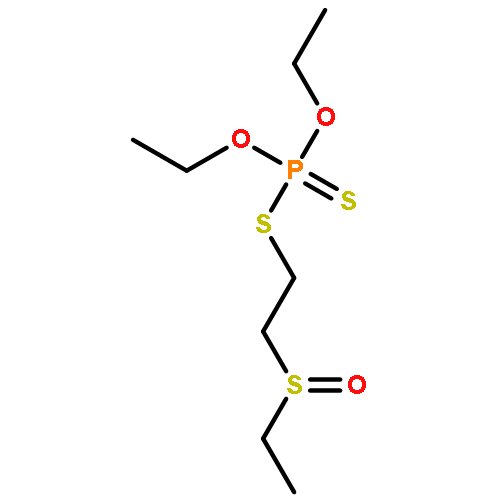 Phosphorodithioic acid,O,O-diethyl S-[2-(ethylsulfinyl)ethyl] ester