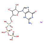 Guanosine5'-(tetrahydrogen triphosphate), sodium salt (1:?)