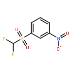 Benzene, 1-[(difluoromethyl)sulfonyl]-3-nitro-