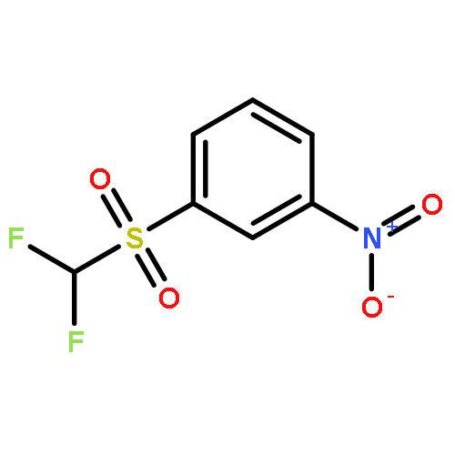 Benzene, 1-[(difluoromethyl)sulfonyl]-3-nitro-