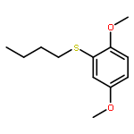 Benzene, 2-(butylthio)-1,4-dimethoxy-