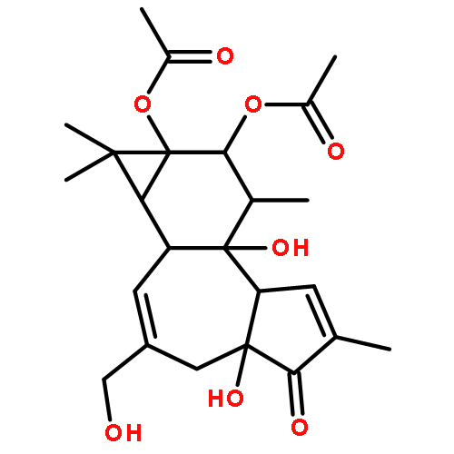 5H-Cyclopropa[3,4]benz[1,2-e]azulen-5-one,9,9a-bis(acetyloxy)-1,1a,1b,4,4a,7a,7b,8,9,9a-decahydro-4a,7b-dihydroxy-3-(hydroxymethyl)-1,1,6,8-tetramethyl-,(1aR,1bS,4aR,7aS,7bS,8R,9R,9aS)-