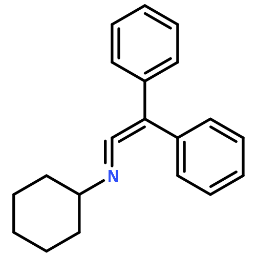 Cyclohexanamine, N-(diphenylethenylidene)-