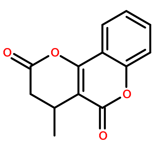 2H,5H-Pyrano[3,2-c][1]benzopyran-2,5-dione, 3,4-dihydro-4-methyl-