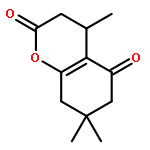 2H-1-Benzopyran-2,5(3H)-dione, 4,6,7,8-tetrahydro-4,7,7-trimethyl-