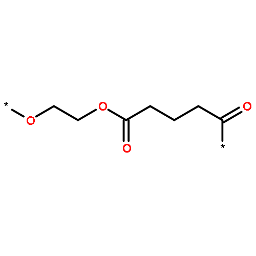 Poly[oxy-1,2-ethanediyloxy(1,5-dioxo-1,5-pentanediyl)]