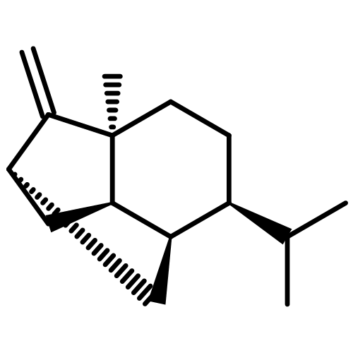 2,4-Methano-1H-indene,octahydro-7a-methyl-1-methylene-5-(1-methylethyl)-, (2R,3aR,4R,5S,7aS)-rel-