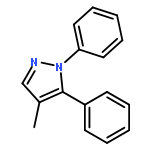 1H-Pyrazole, 4-methyl-1,5-diphenyl-