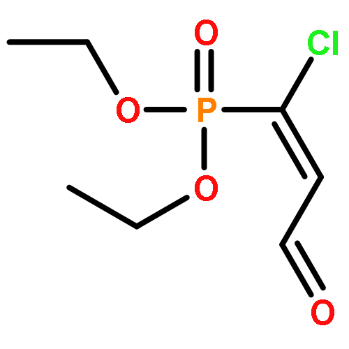 Phosphonic acid, [(1Z)-1-chloro-3-oxo-1-propenyl]-, diethyl ester