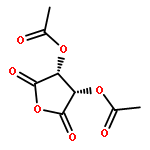 2,5-Furandione, 3,4-bis(acetyloxy)dihydro-, (3R,4S)-rel-