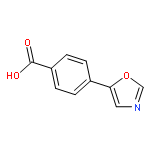 4-(Oxazol-5-yl)benzoic acid