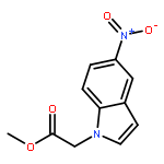 1H-Indole-1-acetic acid, 5-nitro-, methyl ester