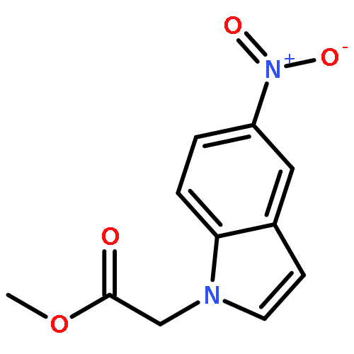 1H-Indole-1-acetic acid, 5-nitro-, methyl ester