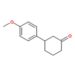 Cyclohexanone, 3-(4-methoxyphenyl)-, (3S)-